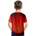 Sphere 3d Geometry Structure Kids  Cotton Tee View2