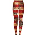 American Flag Usa Symbol National Leggings  View2