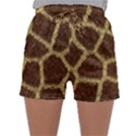 Background Texture Giraffe Sleepwear Shorts View1