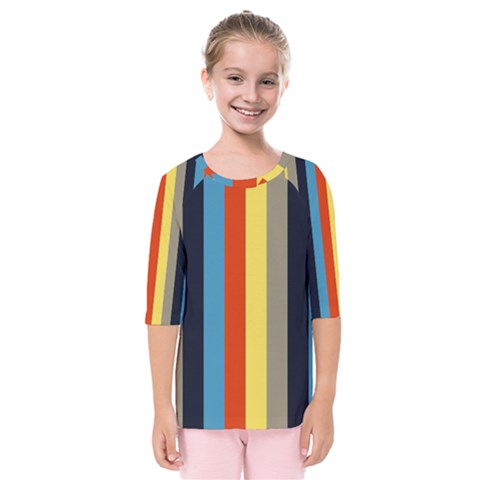 Moneta Kids  Quarter Sleeve Raglan Tee by snowwhitegirl