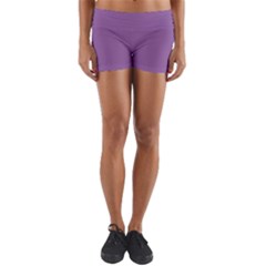 Another Purple Yoga Shorts by snowwhitegirl