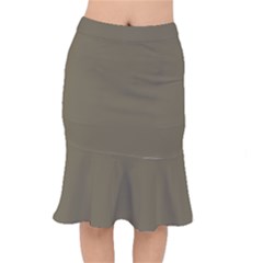 Rainy Brown Mermaid Skirt by snowwhitegirl