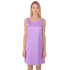 Purple Whim Sleeveless Satin Nightdress by snowwhitegirl