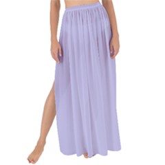 Violet Sweater Maxi Chiffon Tie-up Sarong by snowwhitegirl