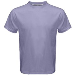 Grey Violet Men s Cotton Tee by snowwhitegirl