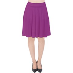 Grape Juice Velvet High Waist Skirt by snowwhitegirl