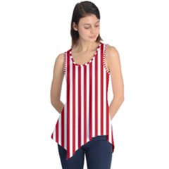 Red Stripes Sleeveless Tunic by jumpercat