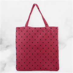 Watermelon Minimal Pattern Grocery Tote Bag by jumpercat