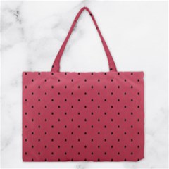 Watermelon Minimal Pattern Medium Tote Bag by jumpercat