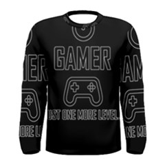 Gamer Men s Long Sleeve Tee by Valentinaart