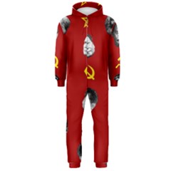 Communist Leaders Hooded Jumpsuit (men)  by Valentinaart