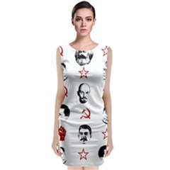 Communist Leaders Classic Sleeveless Midi Dress by Valentinaart