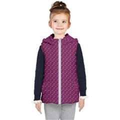 Pink Flowers Magenta Kid s Puffer Vest by snowwhitegirl