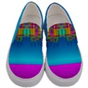 Sky Earth And Star Fall Men s Canvas Slip Ons View1