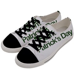  St  Patricks Day  Men s Low Top Canvas Sneakers by Valentinaart