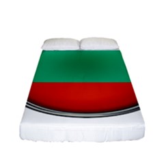 Bulgaria Country Nation Nationality Fitted Sheet (full/ Double Size) by Nexatart