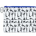 Yoga pattern Canvas Cosmetic Bag (XXXL) View1