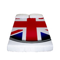 United Kingdom Country Nation Flag Fitted Sheet (full/ Double Size) by Nexatart