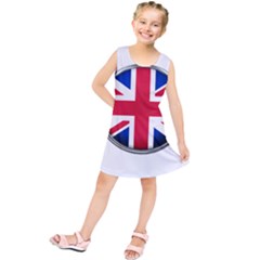 United Kingdom Country Nation Flag Kids  Tunic Dress by Nexatart