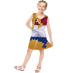 Holland Country Nation Netherlands Flag Kids  Tunic Dress by Nexatart