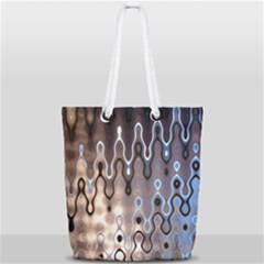 Wallpaper Steel Industry Full Print Rope Handle Tote (small) by Nexatart