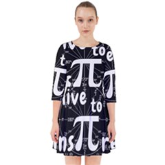 Pi Day Smock Dress by Valentinaart