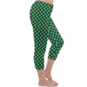 Irish Flag Green White Orange on Green St. Patrick s Day Ireland Capri Winter Leggings  View3