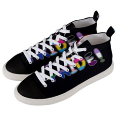 Pride Men s Mid-top Canvas Sneakers by Valentinaart