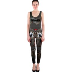 Wonderful Cute  Steampunk Owl One Piece Catsuit by FantasyWorld7