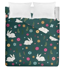 Easter Bunny  Duvet Cover Double Side (queen Size) by Valentinaart