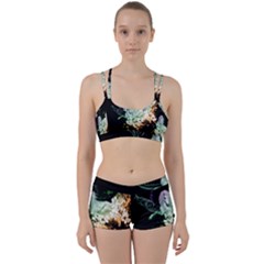 Wonderful Unicorn With Flowers Women s Sports Set by FantasyWorld7