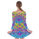 Flowers In The Most Beautiful Sunshine Long Sleeve Skater Dress View2