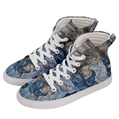 The Nobodies Men s Hi-top Skate Sneakers by redmaidenart