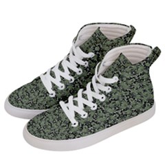 Camouflage Ornate Pattern Women s Hi-top Skate Sneakers by dflcprints