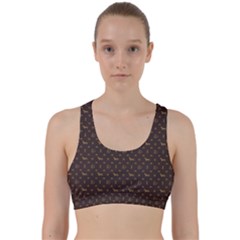 Louis Dachshund  Luxury Dog Attire Back Weave Sports Bra by PodArtist