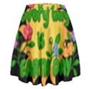 Earth day High Waist Skirt View2