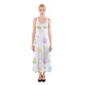 Easter Pattern Sleeveless Maxi Dress View1