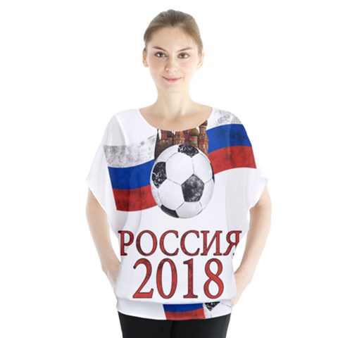 Russia Football World Cup Blouse by Valentinaart