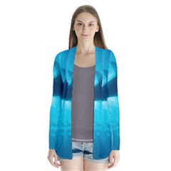 Great White Shark 6 Drape Collar Cardigan by trendistuff