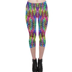 Colorful-7 Capri Leggings  by ArtworkByPatrick