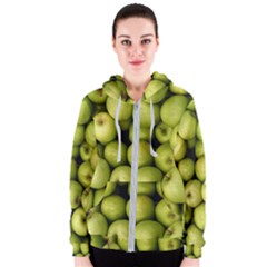 Apples 3 Women s Zipper Hoodie by trendistuff