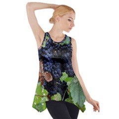 Grapes 3 Side Drop Tank Tunic by trendistuff