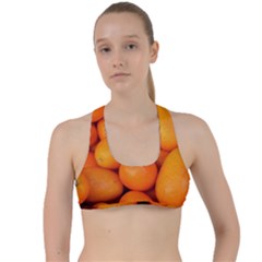 Kumquat 2 Criss Cross Racerback Sports Bra by trendistuff