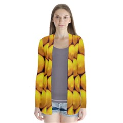 Lemons 1 Drape Collar Cardigan by trendistuff