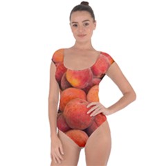 Peaches 2 Short Sleeve Leotard  by trendistuff