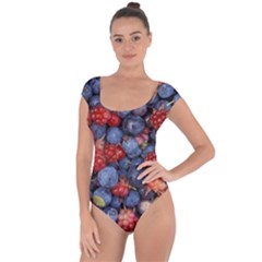 Wild Berries 1 Short Sleeve Leotard  by trendistuff