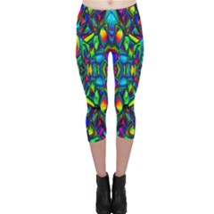 Colorful-13 Capri Leggings  by ArtworkByPatrick