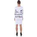 Football fan  Asymmetric Cut-Out Shift Dress View2