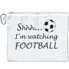 Football Fan  Canvas Cosmetic Bag (xxxl) by Valentinaart