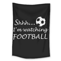 Football Fan  Large Tapestry by Valentinaart